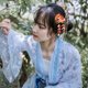 thumbnail image 2 of Pinza para el pelo de kimono japonés tradicional, elegante horquilla Hanfu con borla floral, accesorio para el cabello de mujer para bodas, fiestas de cosplay, 2 of 8