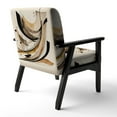 thumbnail image 5 of Designart "Golden Colorful Pattern" Upholstered Modern & Contemporary Accent Chair and Abstract Arm Chair - Multiple Color & Pattern, 5 of 7