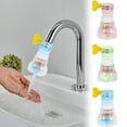 thumbnail image 1 of Fiudx Cabezal Antisalpicaduras para Grifo, Filtro Purificador de Agua para Cocina, Cabezal de Ducha Retráctil y Giratorio, Modos de Rociado Ajustables, Diseño Ahorrador de Agua, Fácil Instalación, Pl, 1 of 7
