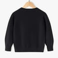 thumbnail image 3 of Favoffer Girls' Fall/Winter Solid Color Knit Cardigan - V-Neck Button-Front, Soft Cotton for Daily/Travel/Home/Party, Toddler 2-6Y, Kid 7-14Y, 3 of 6