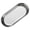 A, variant on Metal Oval Serving Tray Fast Tray For Indoor Use Lightweight Stackable For Kitchen And Dining(Small)