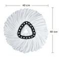thumbnail image 5 of 3 PCS Triangle Cleaning Mop Head Replacement for O-Cedar EasyWring Microfibers Mop Refill, 5 of 11