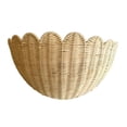 thumbnail image 1 of Cestas de pared: Cesta de ratán tejida a mano para almacenamiento - Organizador colgante de pared bohemio para baño, cocina y sala de estar, 1 of 8