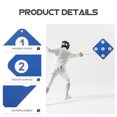 thumbnail image 3 of Minkissy Puncture Resistant Fencing Target Rubber Double Sided Design Outdoor 1Pack, 3 of 5