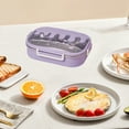 thumbnail image 4 of Border Student Bento Box Children Sealed Fruit Box Salad Box Work Microwave Lunch Box Chopsticks Dip Container Cute Kids Bento Lunch Box, 4 of 6