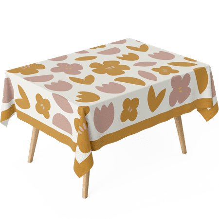 

Homeex Cotton linen waterproof table cloth Floret 140X200cm