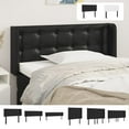 thumbnail image 3 of vidaXL Headboard Upholstered Headboard Bed Headboard and Ears Faux Leather, 3 of 32