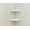 White, variant on Mainstays 9.5" Black Corner Shelves, Set of 2