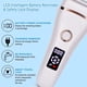thumbnail image 5 of Afeitadora eléctrica para mujer, afeitadora de bikini, afeitadora eléctrica sin dolor, recargable en seco y húmedo para mujeres, afeitadora con pantalla LED para piernas, axilas (blanco), 5 of 5