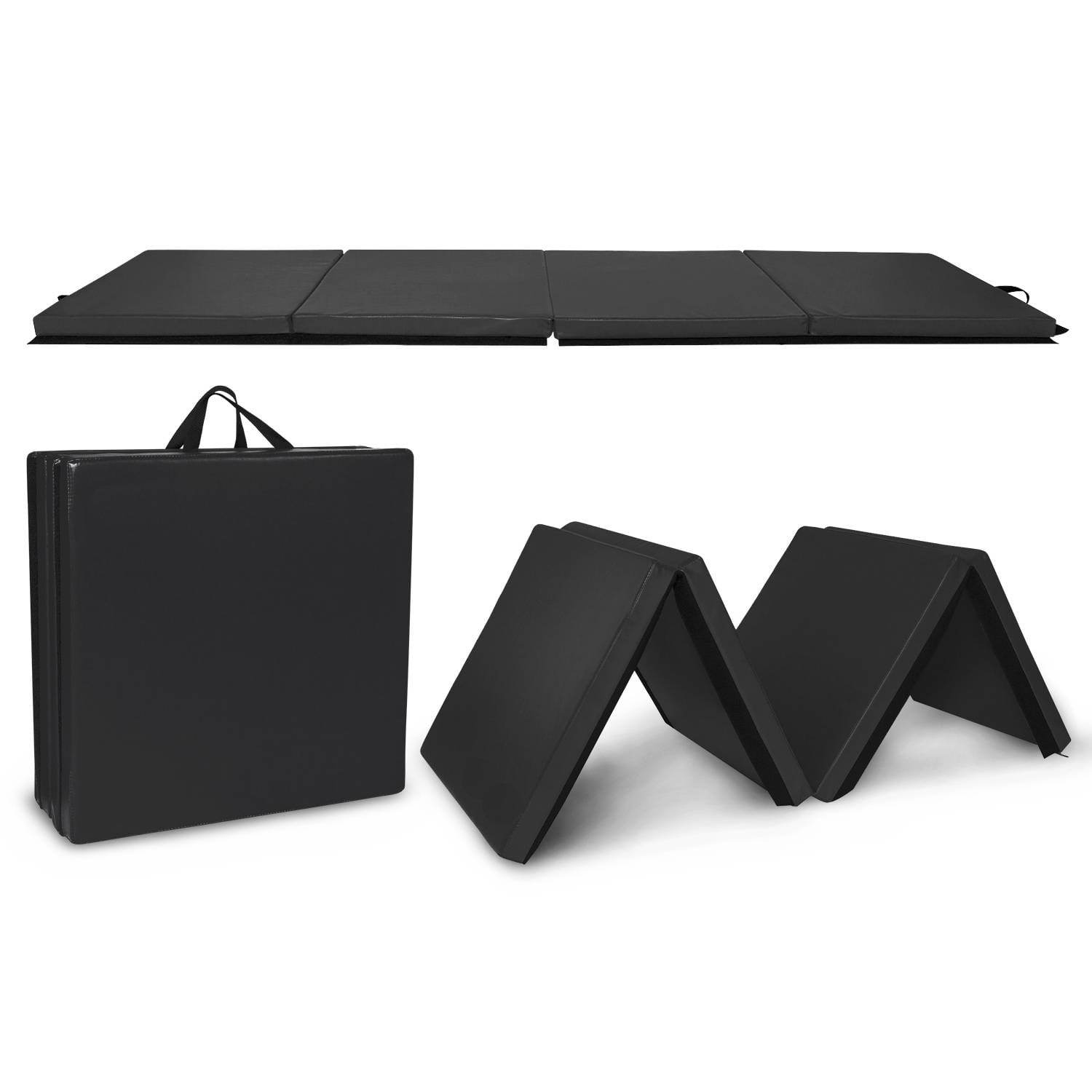 SalonMore Folding Gymnastic mat,2"Extra Thick Tumbling Mat for Fitness