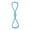 Sky Blue, variant on 8 Shaped Latex Resistance Stretch Band Multi Tension Chest Shoulder Arm Yoga Physical Therapy Workout Exerciser