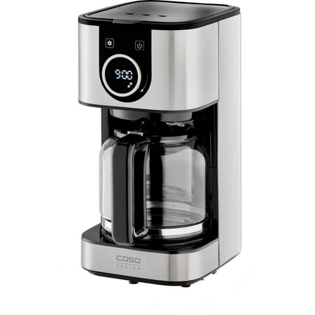 Caso Design - Hot Brew 10 cup Coffee Maker - Stainless Steel