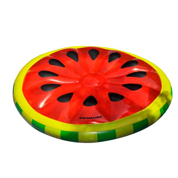 Swimline Inflatable Watermelon Slice Swimming Pool Lake Ocean Island