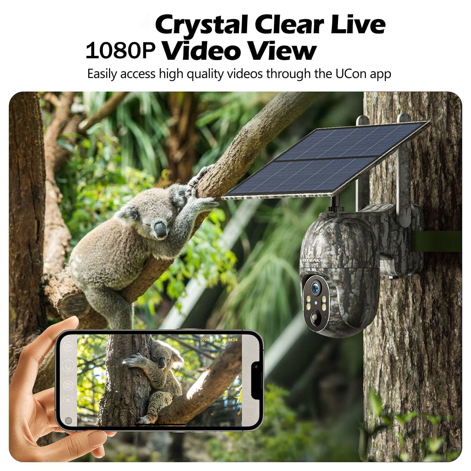 CAMPARK Trail Camera Game Camera with Night Vision Motion Activated Waterproof