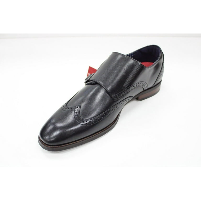 chinese dress ladies Oswin Hyde: Garson Brown Leather Monk Strap Shoes for Men