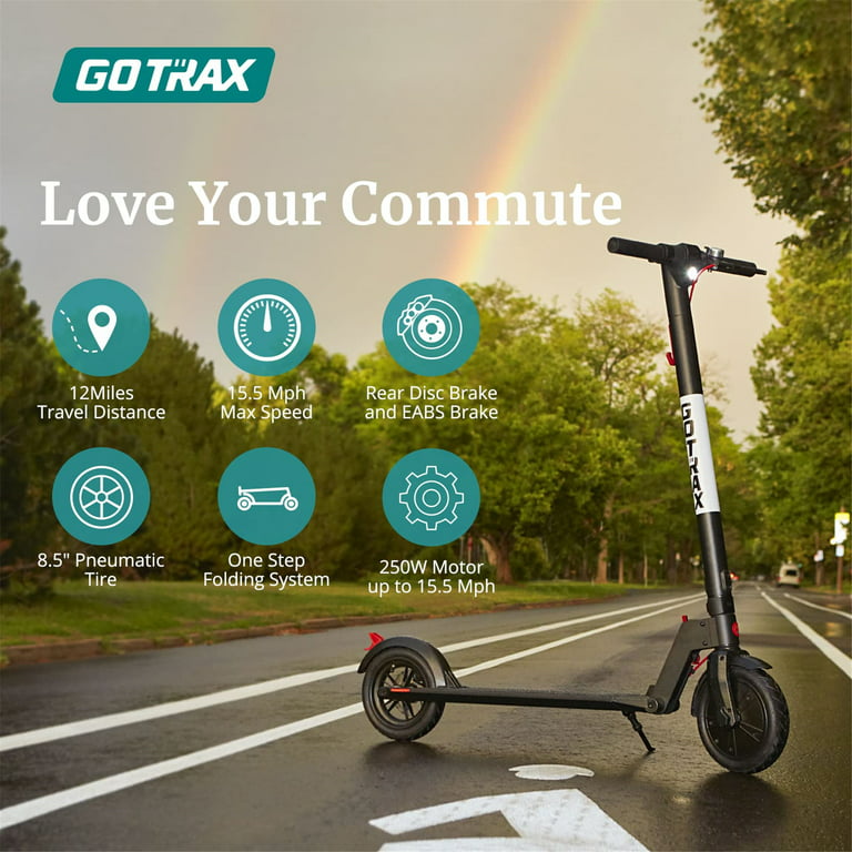 Gotrax Rival Adult Kids Electric Scooter 12 mile 15.5mph 250W Foldable  Escooter