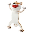 thumbnail image 2 of 3D Stereo Cartoon Animal Bookmark Wacky Bookmark Student, 2 of 3