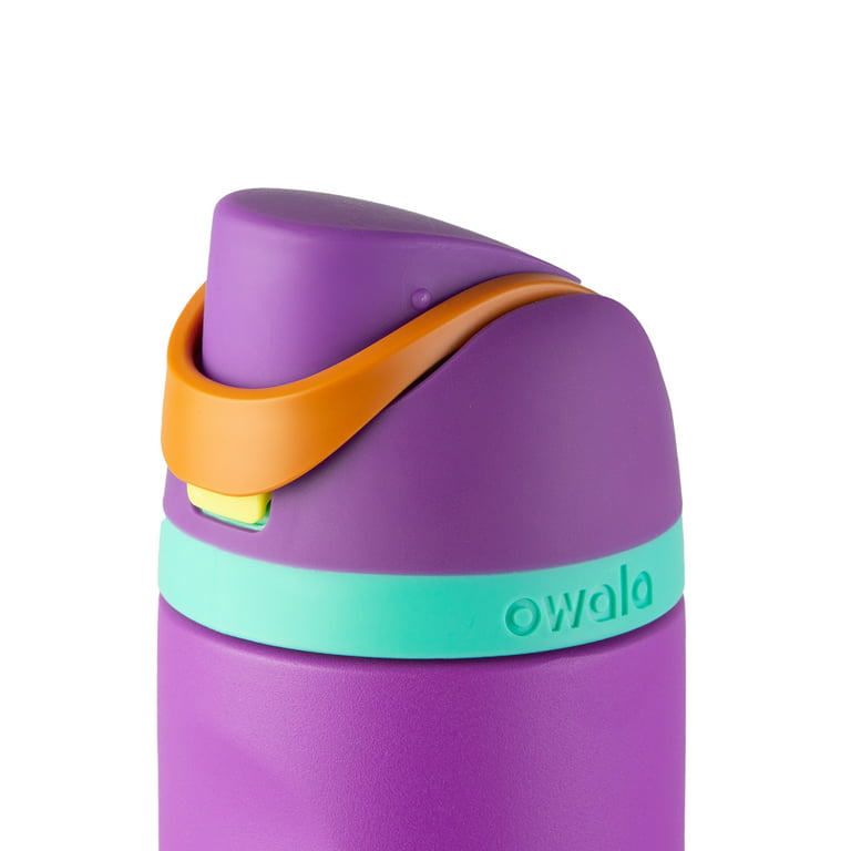 Owala Freesip purple stainless steel water bottle