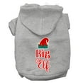 thumbnail image 5 of Christmas Pet Dog  Cat Hoodie Screen Printed, "Big Elf", 5 of 11