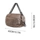 thumbnail image 3 of Fiudx Bolsa de Compras Plegable, Diseño de Gran Capacidad, Ligera, Portátil, Material de Nailon Reutilizable, Perfecta para Compras, Viajes y Actividades Al Aire Libre, Tamaño 40 X 40 Cm., 3 of 5
