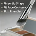 thumbnail image 4 of Concealer Makeup Brushes Set, Angled Under Eye Brightening Brushes for Liquid, Cream, Stick Concealer Foundation Nose Contour Eyeshadow Blending (189193), 4 of 8