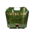 thumbnail image 2 of koolsoo Folded Water Storage Bag Camping Water Container with Removable Faucet Lightweight Leakproof Water Carrier for Outdoor Sports Green, 2 of 8