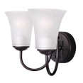 thumbnail image 2 of Maxim Lighting - Bath Vanity - Logan-2 Light Modern Bath Vanity in Modern, 2 of 3