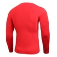 thumbnail image 2 of Mens Quick Dry Fitness Compression Long Sleeve Runnning Shirt Baselayer Body Under Shirt Tight Sports Gym Wear Top Shirt, 2 of 6