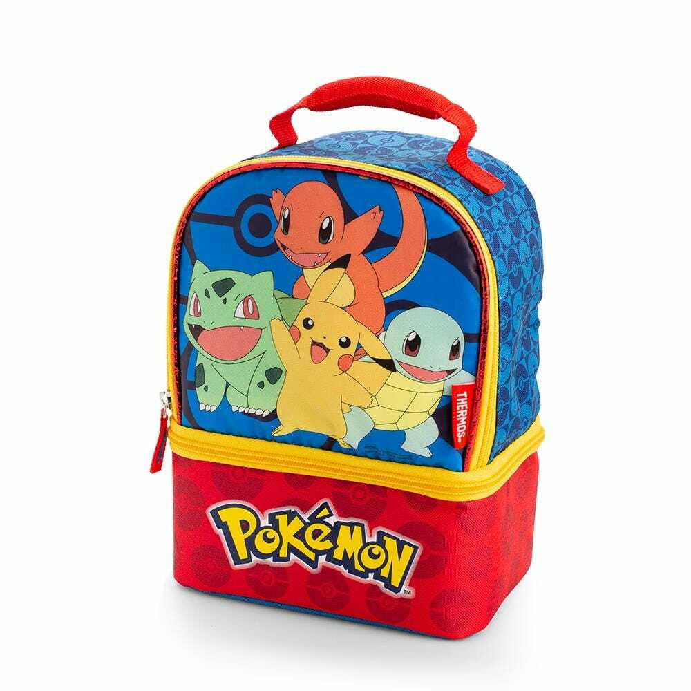 Pokemon Lunch Box Lunch Bags for Kids Insulated Lunch Boxes for School