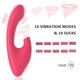 thumbnail image 5 of Vibrador de conejo con punto G para clítoris, masajeador estimulador de pezón vaginal y clítoris de dedo de alta frecuencia con 10 modos de vibración intensa, consolador de silicona, juguete sexual pa, 5 of 8
