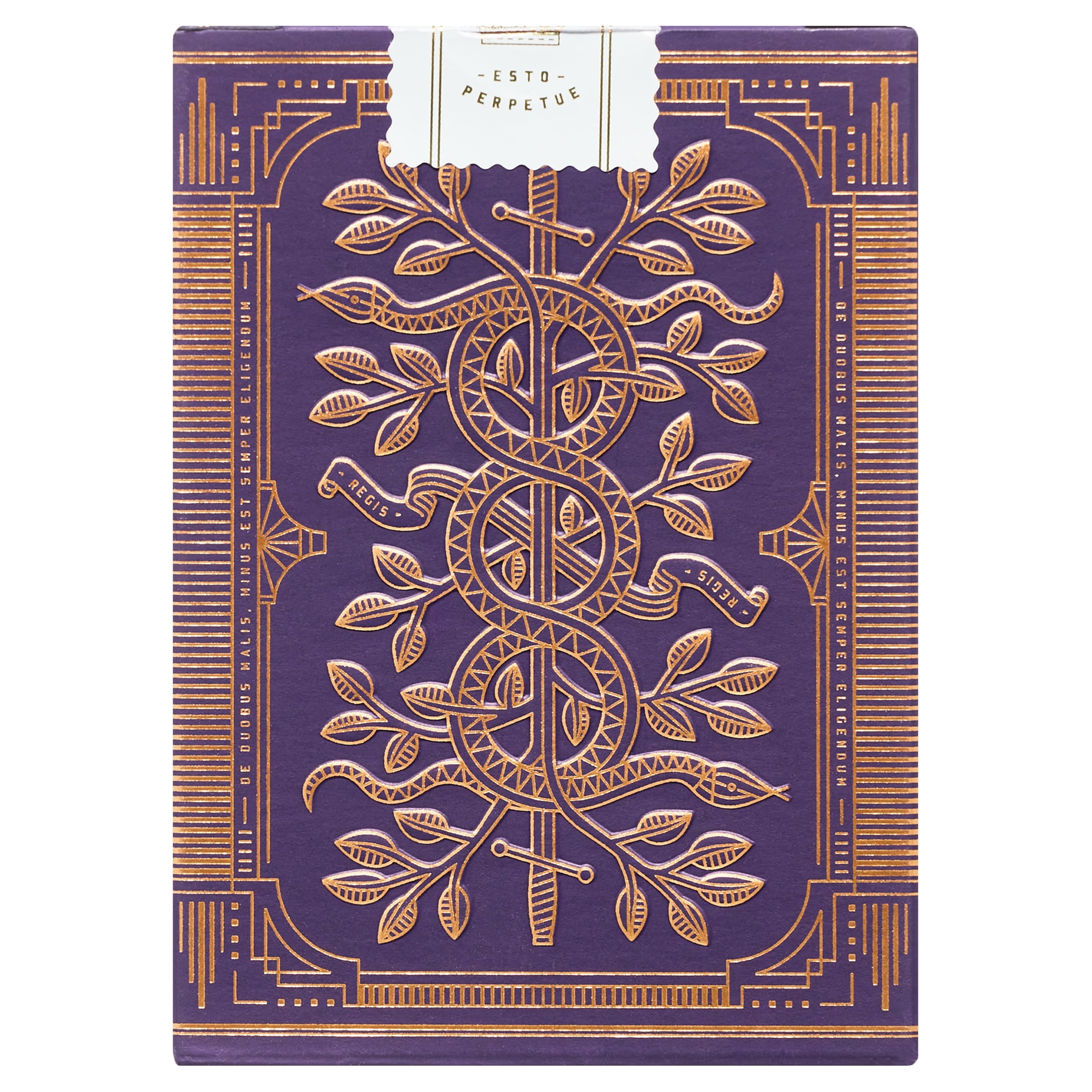 theory11, Monarchs Playing Cards, Purple, Luxury Standard Deck