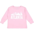 thumbnail image 3 of Inktastic Atlanta Skyline Grunge Boys or Girls Long Sleeve Toddler T-Shirt, 3 of 5