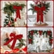thumbnail image 5 of Decoraciones de Árbol de Navidad 6Pc Terciopelo Árbol de Navidad Decoración de Arco Corona Arco Decoraciones de Navidad para el Hogar, 5 of 7