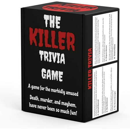 Killer Trivia Game - The Best Murder Mystery Party (Best Trivia Board Games 2019)