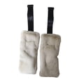 thumbnail image 2 of AWHAO 2 Pcs Sangles de Pilates pour Reformer Bandes de Résistance Peluche pour Installation Facile Gris Pâle, 2 of 9