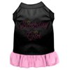 Pet Dog Cat Dress Rhinestone, "Birthday Girl"
