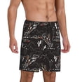 thumbnail image 2 of Fotbe Cowgirl In Desert Pantalones Cortos de Pijama para Hombre, Ropa de Dormir, Pantalones de Pijama Cortos para Hombre-Large, 2 of 6