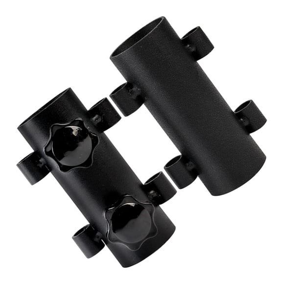 ETHZZLE 2Pcs Heavy Duty Canopy Pole Holders Adjustable Tent Rod Base for Outdoor Use