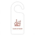 thumbnail image 3 of Toptie Door Hanger Sign Do Not Disturb Knob Sign Clean Up Room Door Knob Hanger Sign for Hotel Office, Double Sided, Red&White-Red/White, 3 of 3