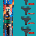thumbnail image 1 of Tondeuse de Barbier Rechargeable, Graffitis, Électrique, Machine de Coupe de Finition, Tondeuse à Barbe, Rasoir, 1 of 7