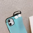 thumbnail image 3 of 2 in 1 Phone Case for iPhone 11 Pro Max Silicone Rubber with Wireless Headset Set Protection,Slim Rubber Protective Phone Cover(Blue), 3 of 8
