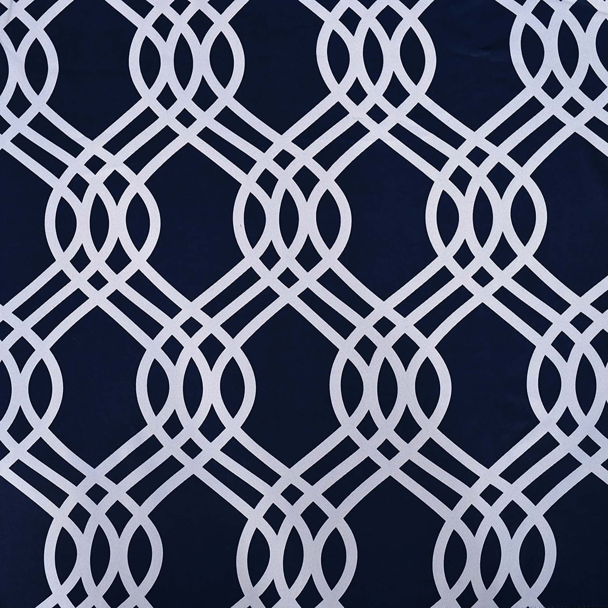 Superior Ribbon Blackout Curtains Set of 2, Rod Pocket Cutain Panel Pair, Grey, 26"W x 63"L