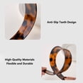 thumbnail image 5 of Thick Tortoise Shell Headband with Teeth for Women, 1.5 Inch No Slip Wide Acetate Retro Plastic Headband, Versatile Comfort Fit Hairband for Daily Wear, 5 of 7