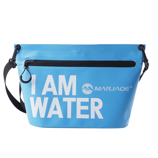 Bolsas De Natación Paquete de hombro de buceo impermeable con cremallera de PVC para deportes al aire libre (azul) Ehuebsd Para Estrenar