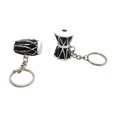 thumbnail image 4 of Naad Dholak Damroo Music Keychain Brown Set Of 2 | Keyring 2023 - Polished, 4 of 5
