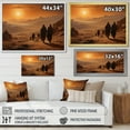 thumbnail image 4 of Designart "Golden Dome Islam painting III" Islamic Wall Art Living Room, 4 of 5