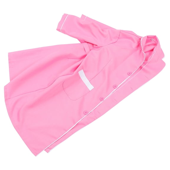Luxshiny Salon Smocks for Stylists Pink Chinlon 1Set 35.4x20.5in