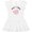 AA-White, variant on I'm a Pig Deal cute pig pun Girls Toddler Dress