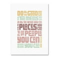 thumbnail image 2 of Trademark Fine Art "Do Good" Canvas Art by Megan Romo, 2 of 4