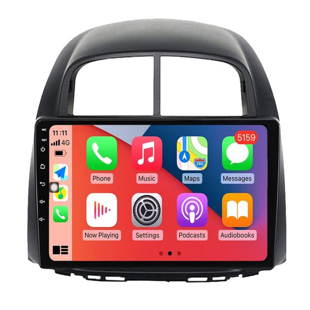 RoverOne Coche Radio Estéreo GPS Navegación Autoradio CarPlay Android Auto para Toyota Passo Daihatsu Boon Sirion Subaru Justy Perodua